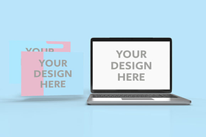 Workspace with Laptop in Office, a Technology Illustration by Akrinity Digital