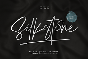 Silkstone - Handwritten Script Font