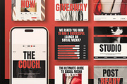 Social Media Post Template, a Social Media Template by E-Type (Thumbnail 1 of 4)