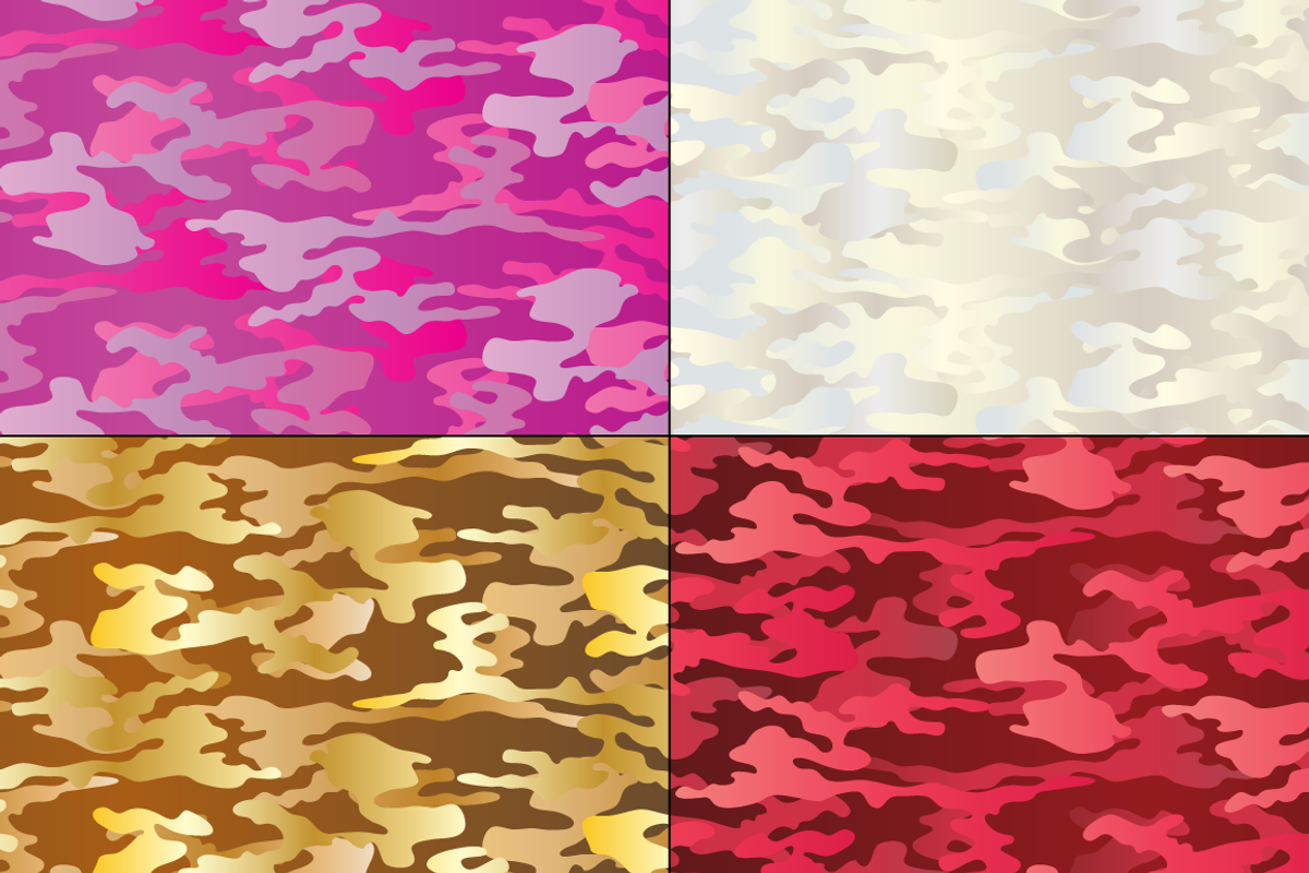 Seamless Camouflage Patterns preview 4