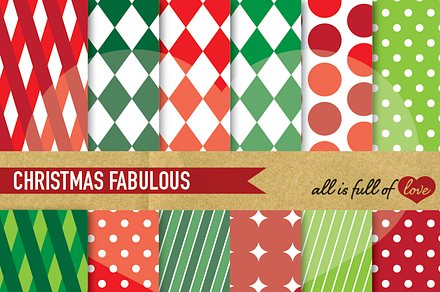Christmas Background Patterns