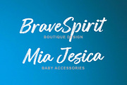 Hanboe Brush, a Script Font by Stripes Studio (Thumbnail 2 of 5)