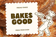 Bread Dough Bold Display Font, a Handwritten Font by Viswell (Thumbnail 2 of 11)