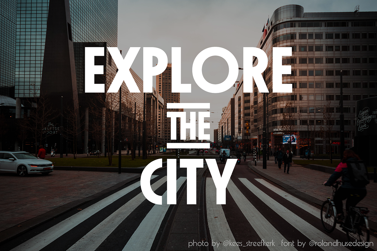 Urban Tour Variable Sans Deco preview 3