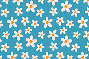 Groovy daisy seamless patterns set, a Pattern Graphic by Good Studio (Thumbnail 2 of 12)