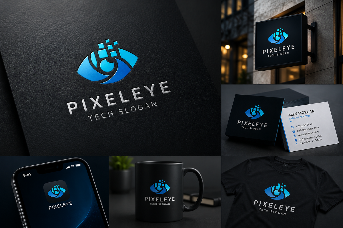 22 Modern Technology Logo Bundle, a Branding & Logo Template by Design_Planet (Photo 2 of 7)