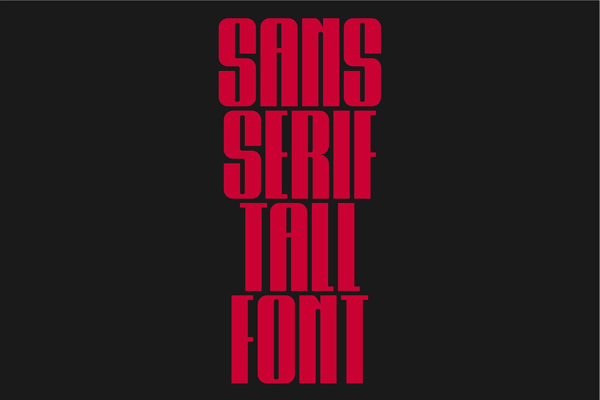 Brigold - Tall Font, a Sans Serif Font by suhadidesign (Photo 2 of 11)