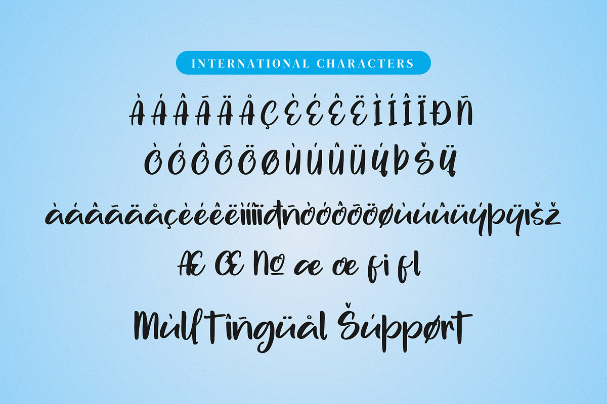 Sunshine, a Handwritten Font by Goresan Studio (Photo 11 of 15)