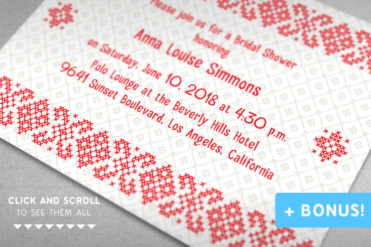 anna.makarova, an Invitation Template by Shiny Wedding (Photo 1 of 2)
