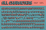 Levatta 3D, a Sans Serif Font by Craft Supply Co. (Thumbnail 8 of 8)