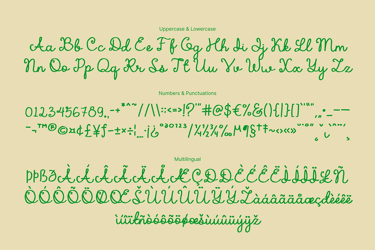 CS Debora – Handwritten Script Font, a Script Font by Craft Supply Co. (Photo 8 of 8)