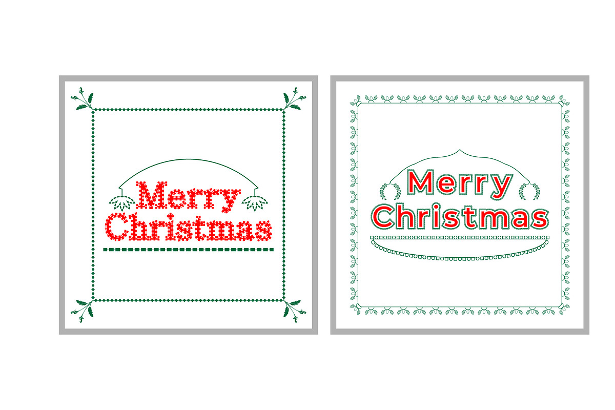 Merry Christmas Design, a Decorative Illustration by Lakhan1998 (Photo 6 of 6)