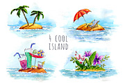Sea watercolor adventures, an Animal Illustration by Funny-sunny (Thumbnail 3 of 16)