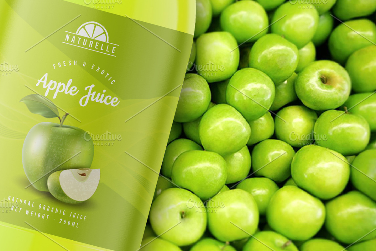 Juice Label Packaging Template, an Object Graphic by Dev.Rawat21 (Photo 2 of 5)