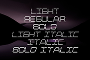 Digitrone – Futuristic Display Font, a Sans Serif Font by Fikryal Studio (Thumbnail 14 of 15)