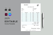 Invoice Template, a Stationery Template by Design Zone (Thumbnail 1 of 3)