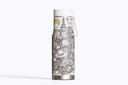 Reusable Water Bottle mockup part 01, a Packaging Mockup by Ambo Ampeng (Thumbnail 7 of 11)