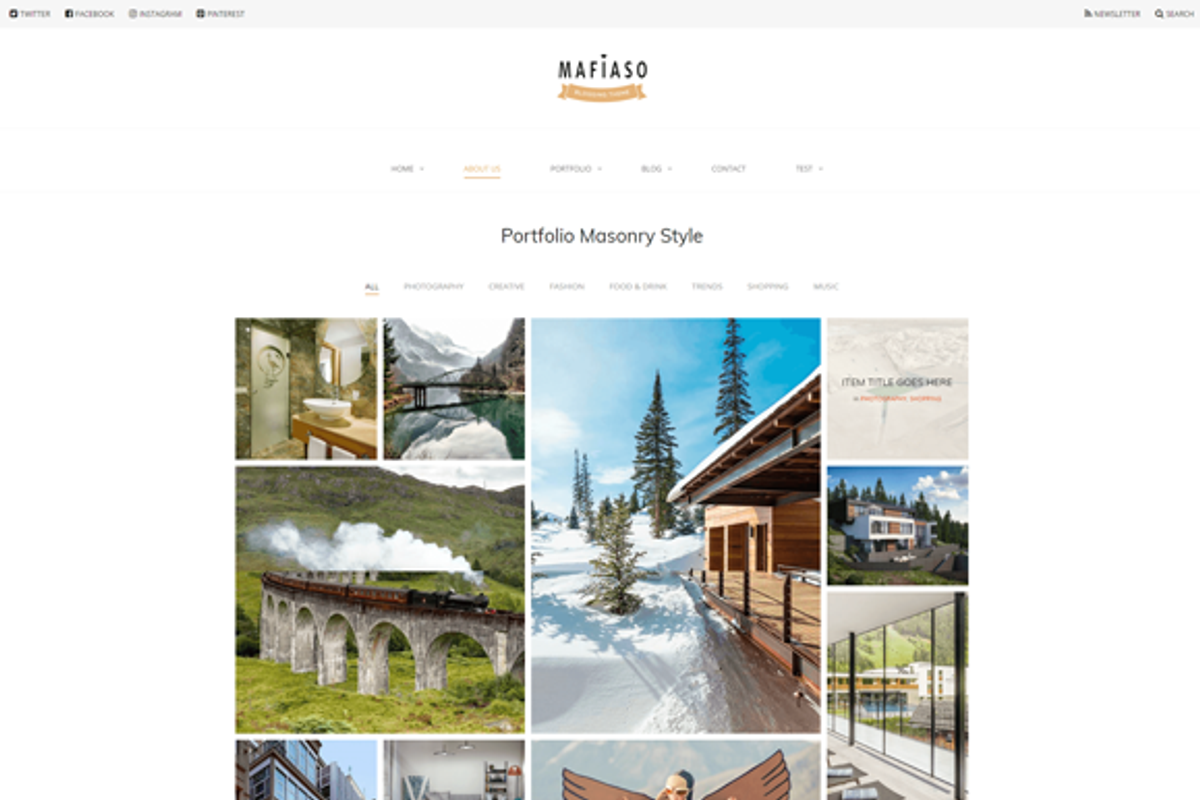 Mafiaso - Blog HTML Template, a Websites & App Template by FlyTemplates.com (Photo 5 of 10)