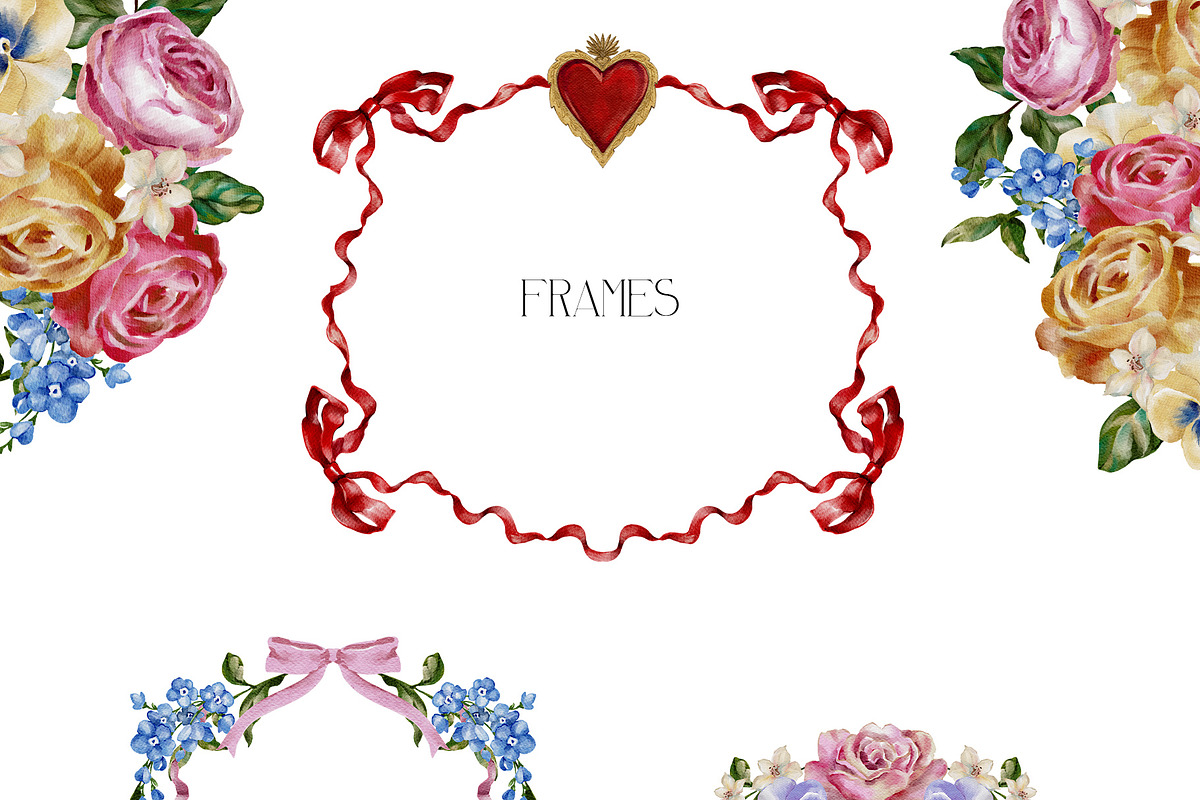 Heirloom Romance Vintage Lace Floral, a Decorative Illustration by Catch the Dream Art (Photo 8 of 13)