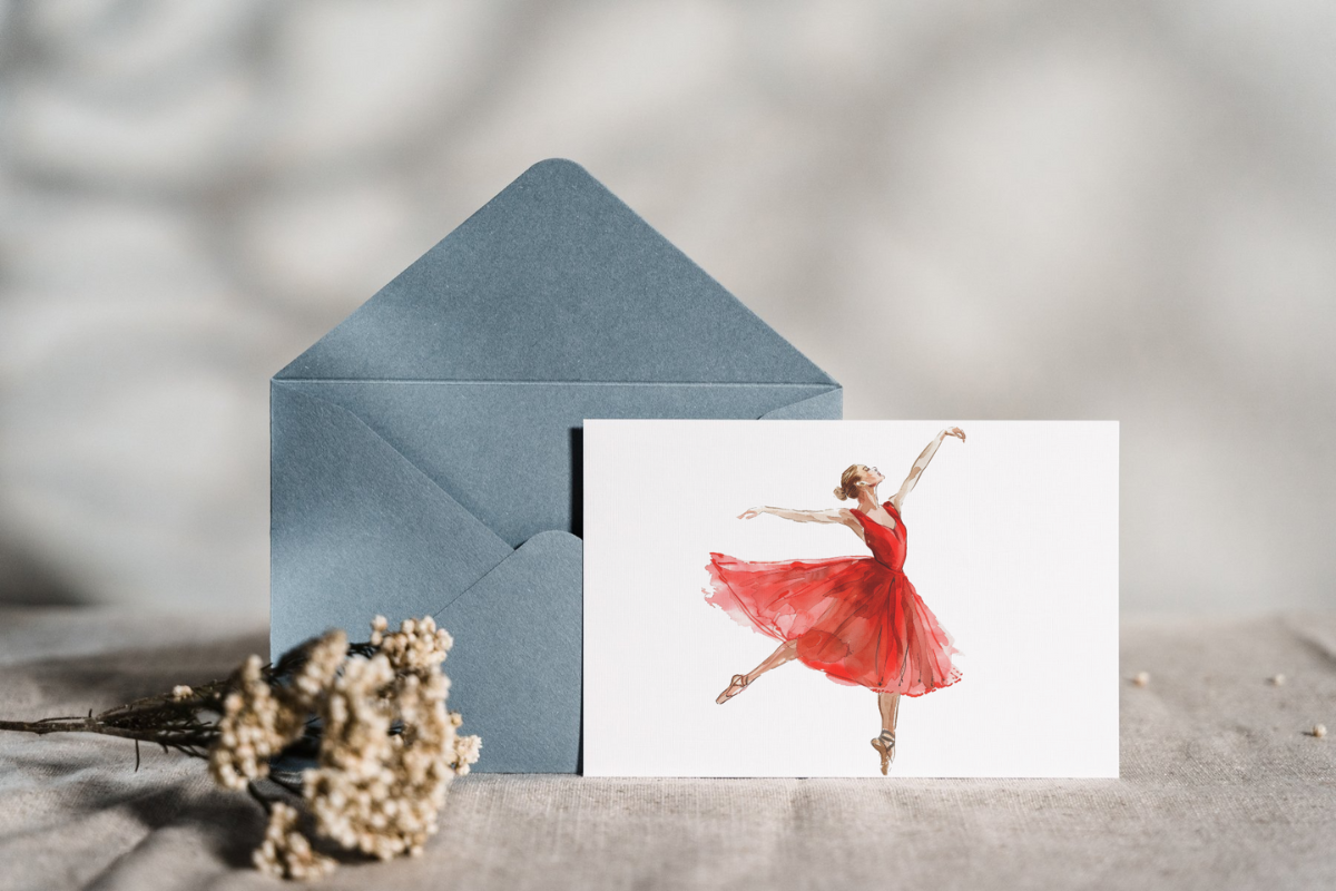 Ballerina Girl Clipart Ballet PNG, a Decorative Illustration by Paper Artsthetics (Photo 4 of 6)