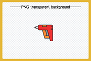 Handy Tools and Equipment Icons Set, an Icon by Designfour (Thumbnail 5 of 5)