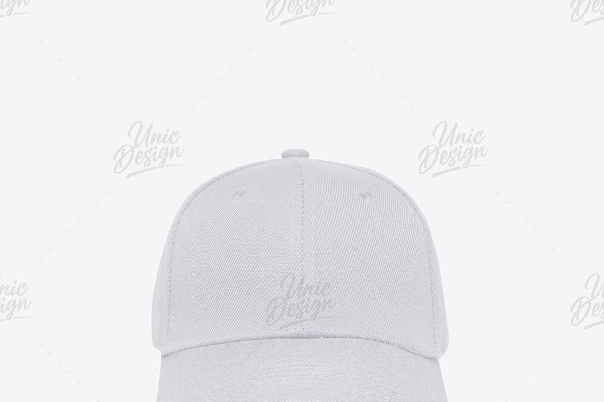 Baseball Cap Mockup White Blank Baseball Hat For Coloring Casual