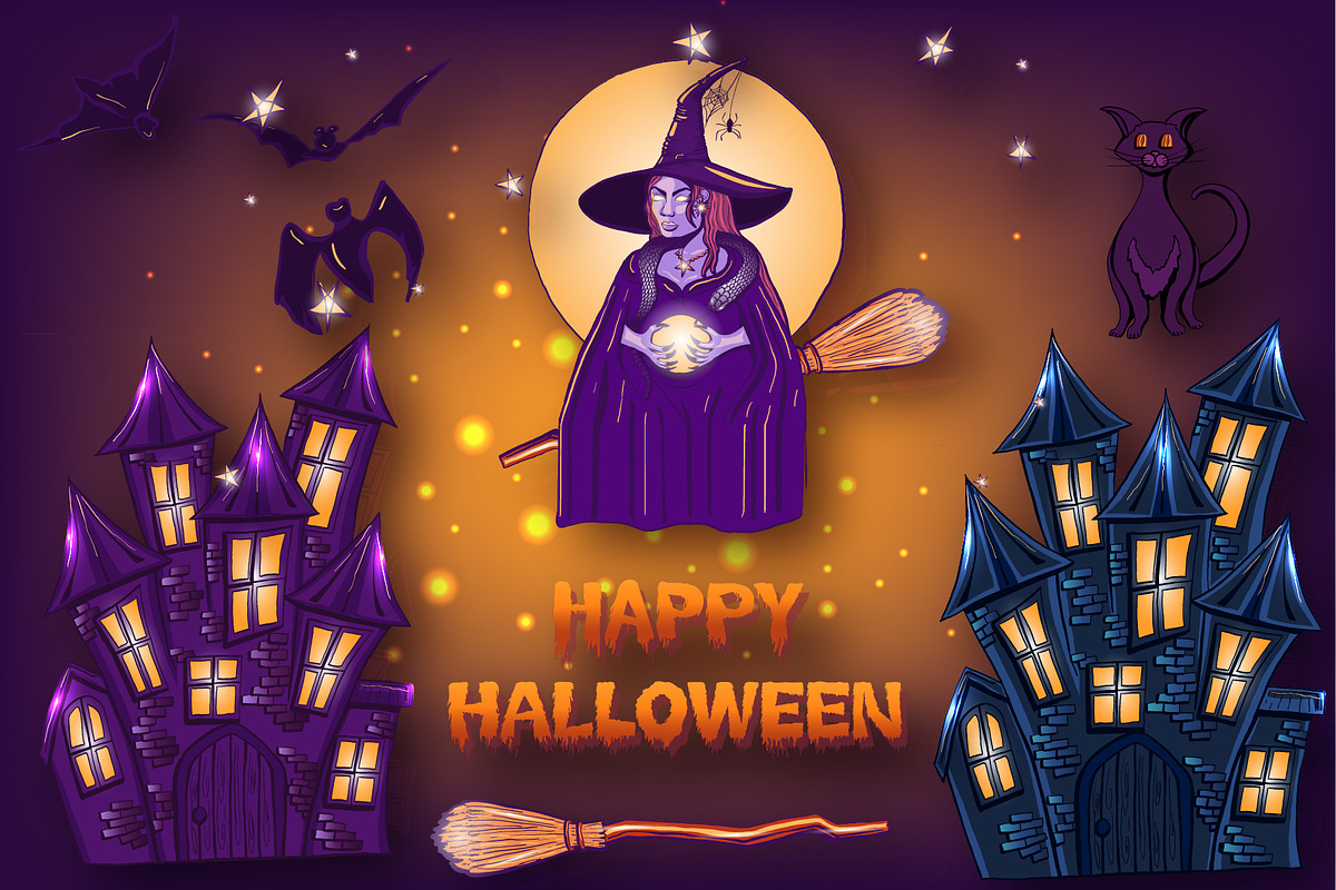 Halloween: Buy or Bewitch, an Object Graphic by Digital illustration shop (Photo 11 of 11)