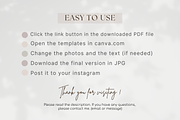 Hair Beauty Instagram Template CANVA, a Social Media Template by NoheaDesignShop (Thumbnail 11 of 11)
