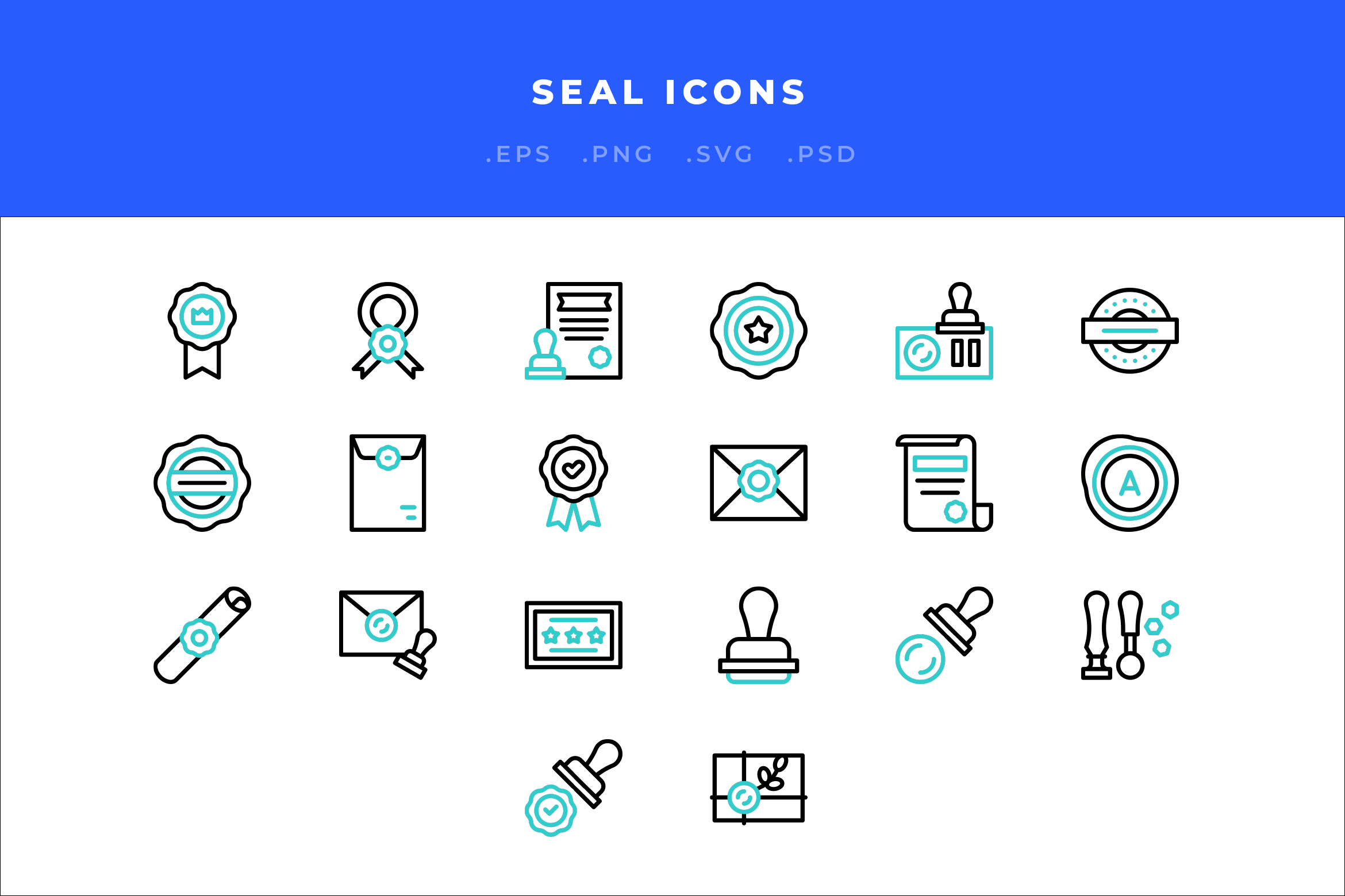Seal Icons, an Icon by Wencory