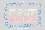 Maison de Fleurs | Marker Font Trio, a Handwritten Font by ana & yvy (Thumbnail 2 of 12)