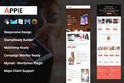 APPIE- RESPONSIVE EMAIL TEMPLATE, an Email Template by Pennyblack Templates (Thumbnail 1 of 3)