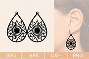 Summer Wood Earring SVG Bundle, an Object Graphic by jannatulpakhi (Thumbnail 9 of 9)