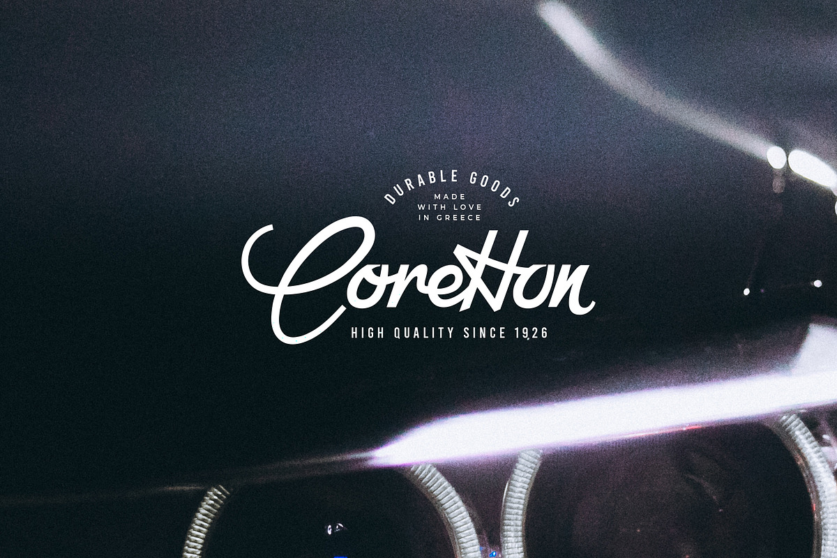 Cine Ellas font + Extras, a Script Font by George Bourle (Photo 5 of 10)