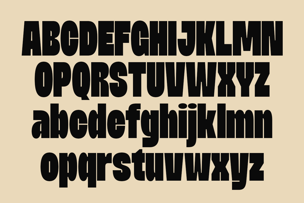 Kilgar - Heavy Bold Condensed Font, a Sans Serif Font by RagamKata (Photo 9 of 10)