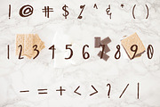 SANTAN Brush Lettered Font, a Script Font by Rhonna Designs (Thumbnail 5 of 5)