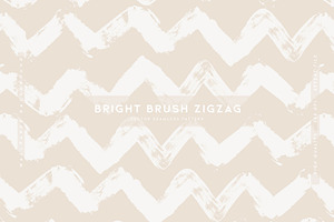 Bright Brush Zigzag