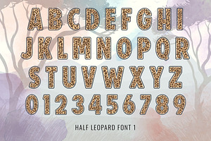 Half Leopard Font