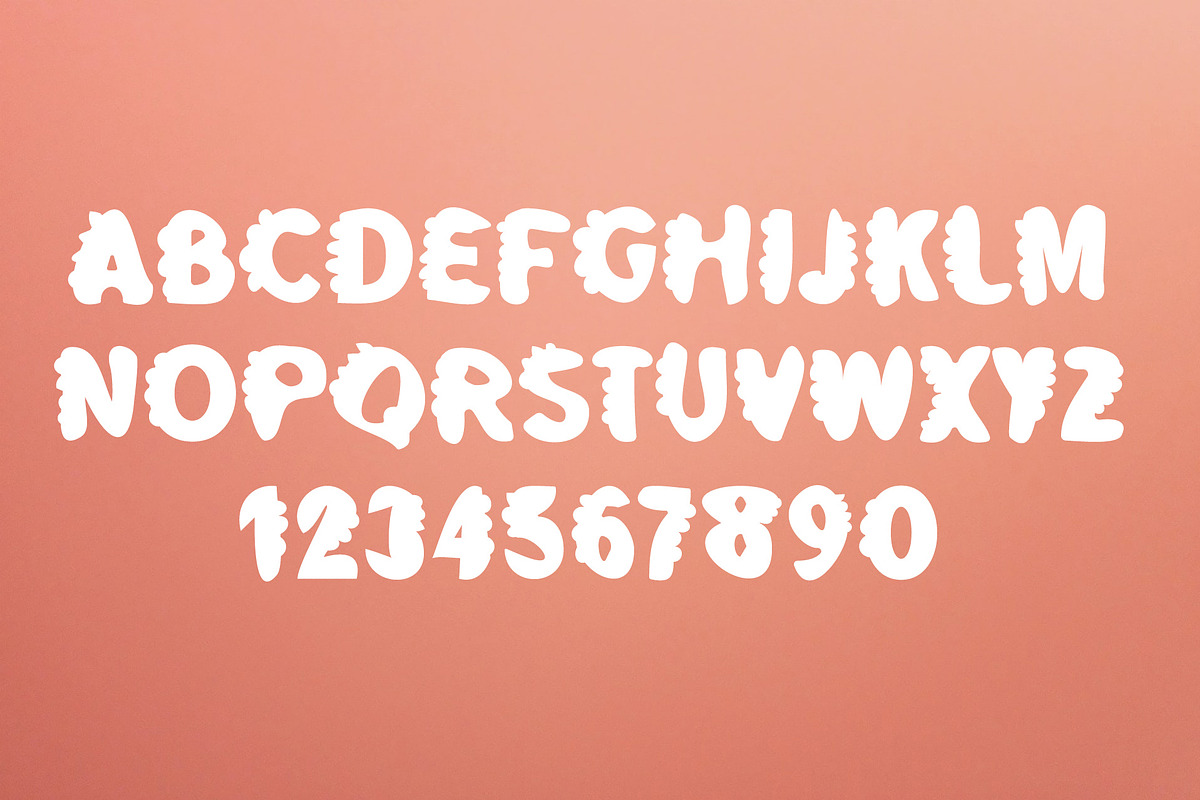 Dino Love - Dinosaur Font, a Font by vladocar (Photo 6 of 6)