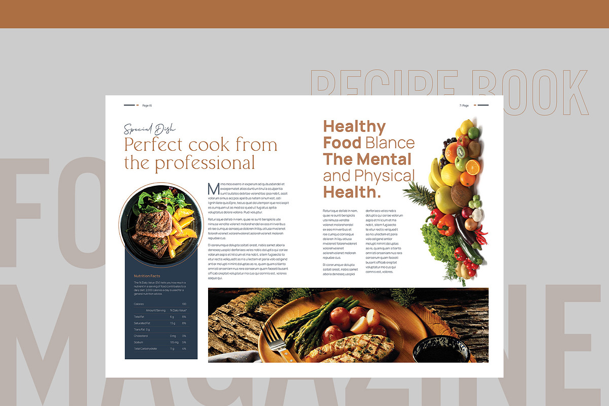 Food Magazine Hotel | Restaurant, a Magazine Template by astutedesign11 (Photo 3 of 8)
