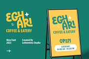 Eghari - Sans Serif, a Sans Serif Font by Lettermine (Thumbnail 5 of 10)