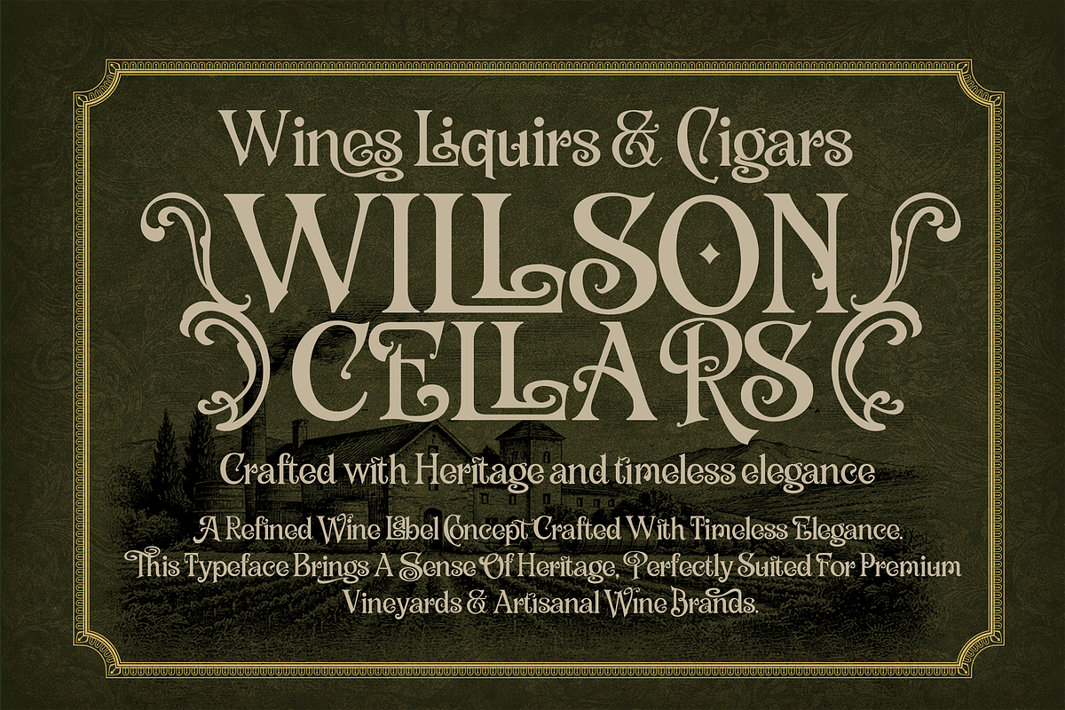 Libston - Luxurious Vintage & Extras, a Serif Font by Fortunes Co (Photo 8 of 14)