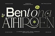 Bentona Athiroen Complete| 405 Style, a Serif Font by IM Studio (Thumbnail 1 of 12)