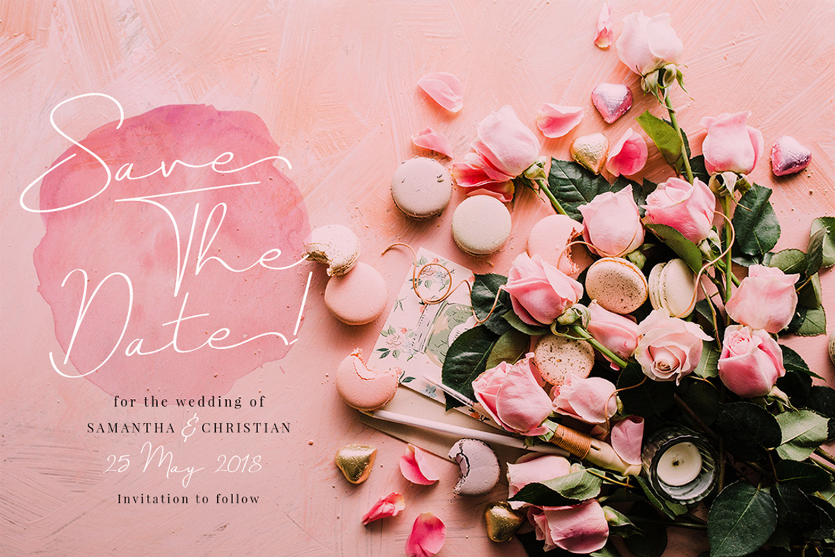 Just Signature Business Font preview 5