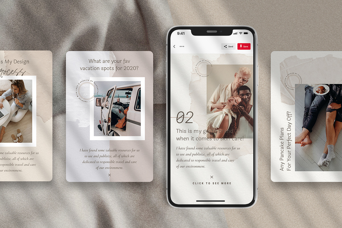 Canva Instagram Posts & Stories Pack, a Social Media Template by SilverStag Type Foundry (Photo 23 of 48)