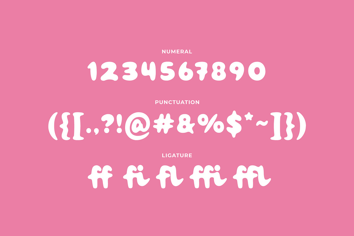 Le Pain Cafe - Nostalgic Bold Retro, a Handwritten Font by Typia Nesia (Photo 3 of 14)