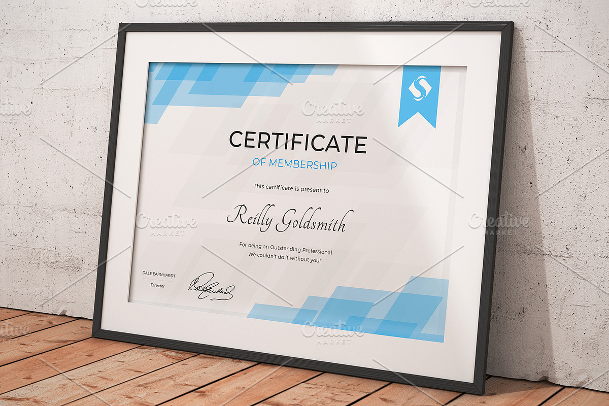 Certificate of Membership, a Stationery Template by MotoCMS (Photo 2 of 2)