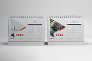 Desk Calendar 2024, a Print Template by Uiparvin (Thumbnail 2 of 2)