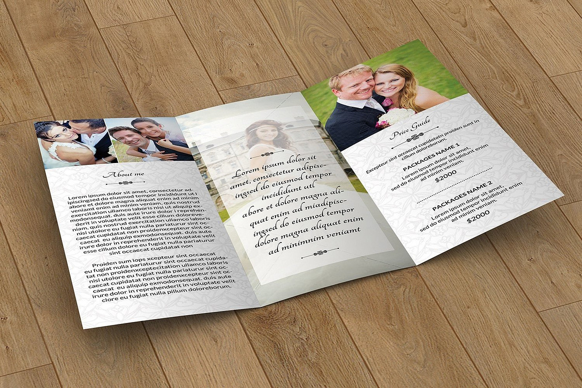 Photography Trifold Brochure, a Brochure Template by Template Shop (Photo 2 of 3)