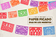 Day of the Dead Papel Picado, a Graphic by KLUGE+CO (Thumbnail 5 of 5)