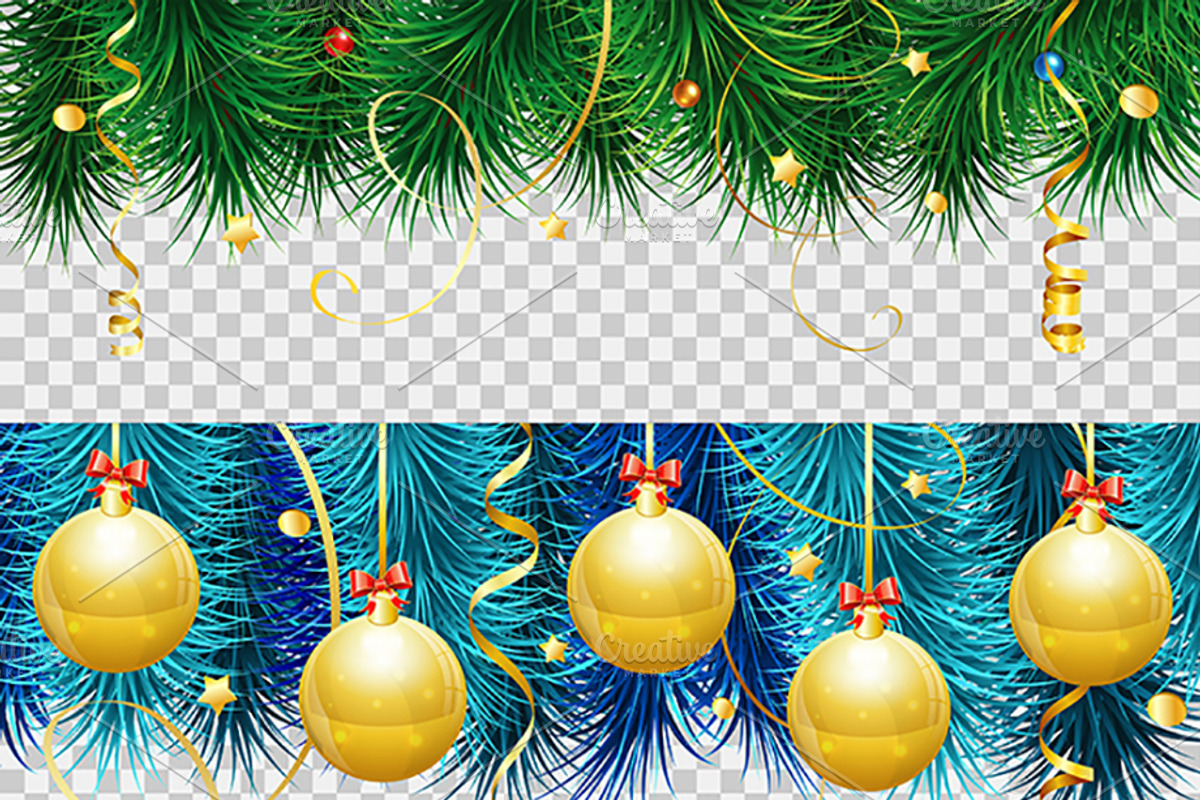 Christmas and New Year Backgrounds, a Decorative Illustration by TAlex (Photo 6 of 6)